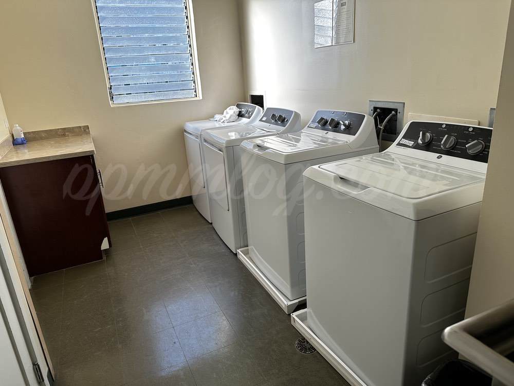 ヒルトンハワイアンビレッジのラグーンタワーの洗濯機