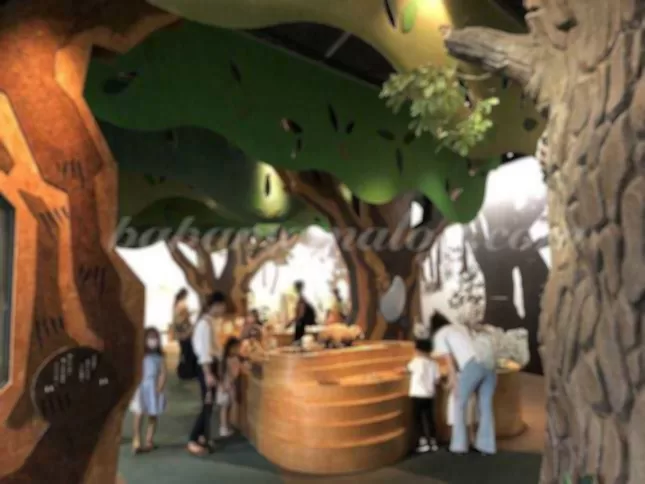 水の科学館の館内