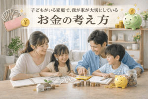 子供がいる家庭で、我が家が大切にしているお金の考え方
